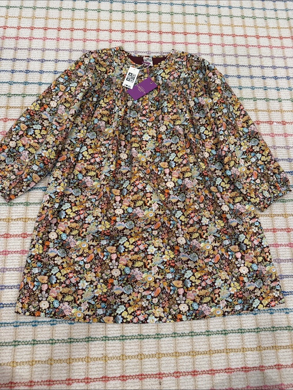NWT Bonton x Liberty of London Fabric Floral Dress